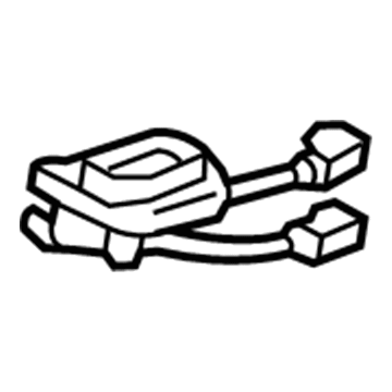 Hyundai 37518-G7000 Safety Plug Assembly-Female 37518-G7000 Hyundai Safety Plug Assembly-Female Illustration 1 of 1