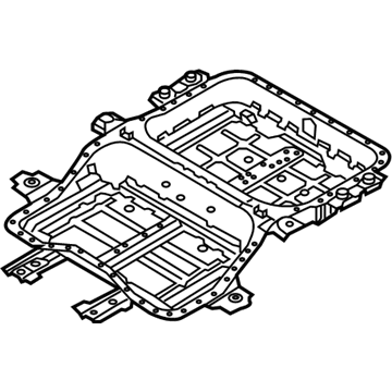 Hyundai 375P1-G7000 Panel Assembly-Battery Pack Lower Ca 375P1-G7000 Hyundai Panel Assembly-Battery Pack Lower Ca Illustration 1 of 1