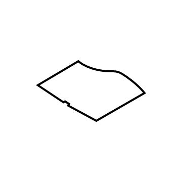 84616-K2000 Hyundai Console Storage Box Mat Illustration 1 of 1