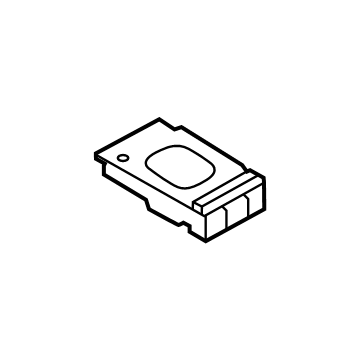 95560-K2100 Hyundai Wireless Charging Unit Assembly Illustration 1 of 1