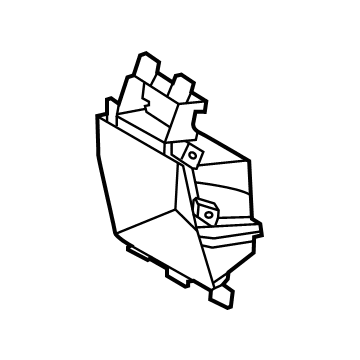Hyundai 84647-K2000-NNB RR TRAY COVER UPR 84647-K2000-NNB Hyundai RR TRAY COVER UPR Illustration 1 of 1