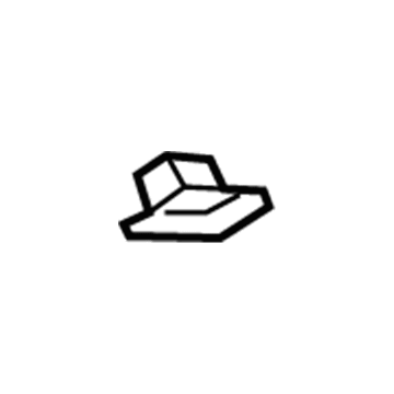Hyundai 85745-G2100-T9Y Cover-Lamp Hole, LH 85745-G2100-T9Y Hyundai Cover-Lamp Hole, LH Illustration 1 of 1