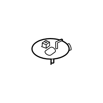 Hyundai 31113-N9500 Plate-Fuel SUCCTION 31113-N9500 Hyundai Plate-Fuel SUCCTION Illustration 1 of 1