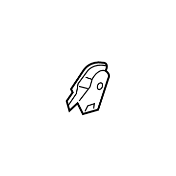 Hyundai 88177-D2000-OWN Shield Cover Front Seat Inner,Left Hand 88177-D2000-OWN Hyundai Shield Cover Front Seat Inner,Left Hand Illustration 1 of 1