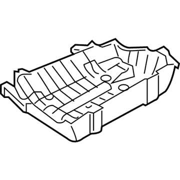 Hyundai 31425-4D500 Canister Protector 31425-4D500 Hyundai Canister Protector Illustration 1 of 1