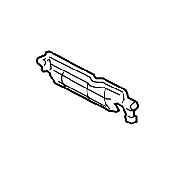 Hyundai 97146-B1500 Door Assembly-Ventilator Right 97146-B1500 Hyundai Door Assembly-Ventilator Right Illustration 1 of 1
