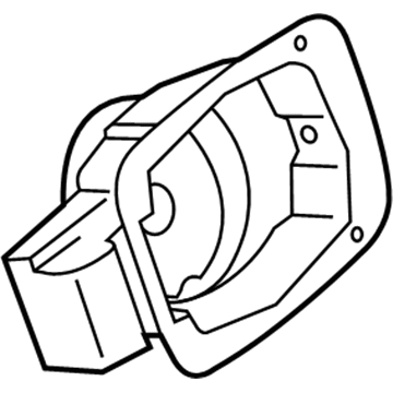 Hyundai Fuel Filler Housing - 81595-3Q000