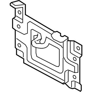 Hyundai 39110-2C502 Bracket-ECU 39110-2C502 Hyundai Bracket-ECU Illustration 1 of 1