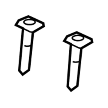 Hyundai 88720-2D900 Guide Assembly-Headrest With Lever 88720-2D900 Hyundai Guide Assembly-Headrest With Lever Illustration 1 of 1