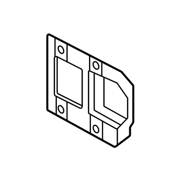 64748-GI000 Hyundai REINF-FR END MODULE MTG,RH Illustration 1 of 1