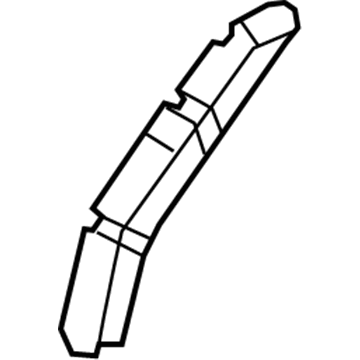 Hyundai 31070-A5500 Protector-Front Filler 31070-A5500 Hyundai Protector-Front Filler Illustration 1 of 1