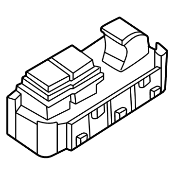 Hyundai 93581-BE010-NNB Power Window Sub Unit Assembly 93581-BE010-NNB Hyundai Power Window Sub Unit Assembly Illustration 1 of 1