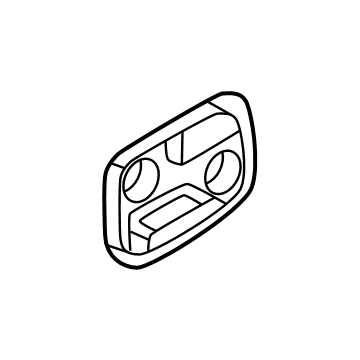 Hyundai 87607-P6000 COVER-O/S MIRROR,LH 87607-P6000 Hyundai COVER-O/S MIRROR,LH Illustration 1 of 1