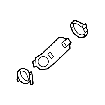 28281-2GTC0 Hyundai Hose-INTERCOOLER Inlet A Illustration 1 of 1