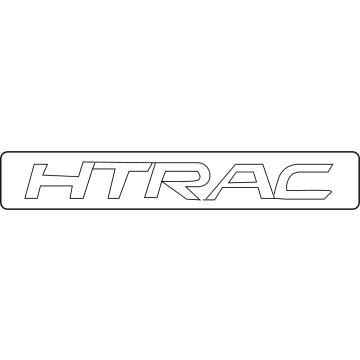 2024 Hyundai Santa Cruz Emblem - 86316-K5000