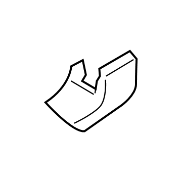Hyundai 88561-S1100-SST Cover-FR Seat MTG FR OTR LH 88561-S1100-SST Hyundai Cover-FR Seat MTG FR OTR LH Illustration 1 of 1