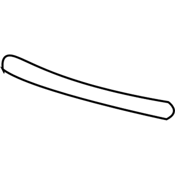 86664-39520 Hyundai Moulding 2-Rear Bumper,RH Illustration 1 of 1