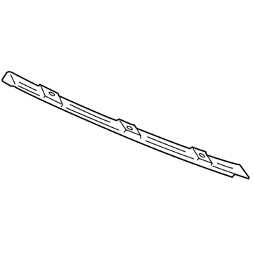 Hyundai 86613-39500 Bracket-Rear Bumper Upper Mounting 86613-39500 Hyundai Bracket-Rear Bumper Upper Mounting Illustration 1 of 1