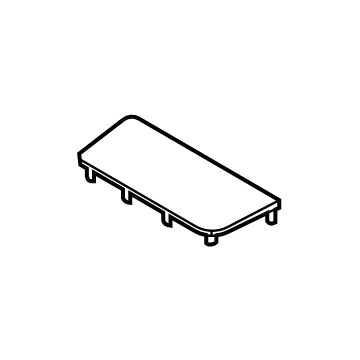 Hyundai 84715-L1AA0-NNB Center Speaker Grille Assembly 84715-L1AA0-NNB Hyundai Center Speaker Grille Assembly Illustration 1 of 1
