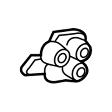 Hyundai 81180-G2000 Base Assembly-Hood Latch Release 81180-G2000 Hyundai Base Assembly-Hood Latch Release Illustration 1 of 1