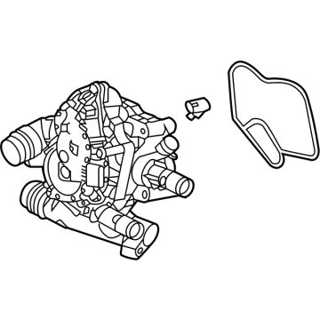 Hyundai 25600-2S600 CONTROL ASSY-COOLANT TEMPERATU 25600-2S600 Hyundai CONTROL ASSY-COOLANT TEMPERATU Illustration 1 of 1