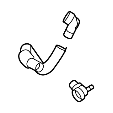 2022 Hyundai Santa Fe Radiator Hose - 25414-S1600