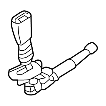 88850-CW000-NNB Hyundai Seat Belt PRETENSIONER,LH Illustration 1 of 1