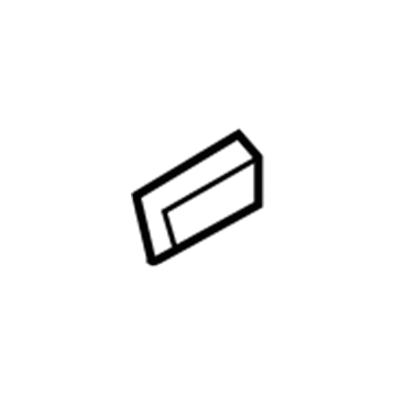 Hyundai 85853-26000-BU Cover-Screen,LH 85853-26000-BU Hyundai Cover-Screen,LH Illustration 1 of 1