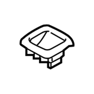 89331-G2000-TRY Hyundai Rear Seat Back Garnish Illustration 1 of 1