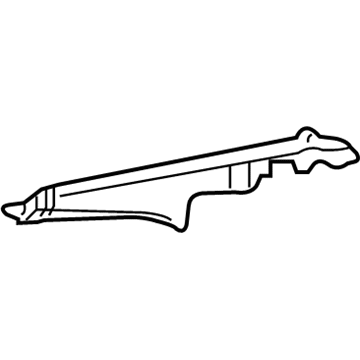 84189-D2000 Hyundai Partition Assembly-Hood SEALG Rail Illustration 1 of 1