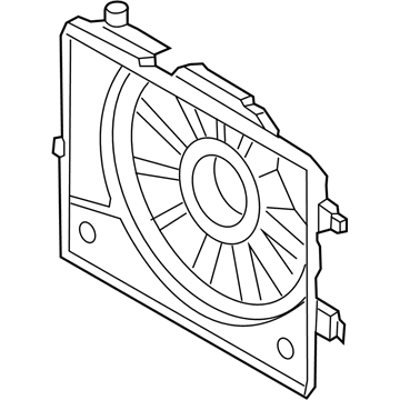 2020 Hyundai Accent Fan Shroud - 25350-F9250