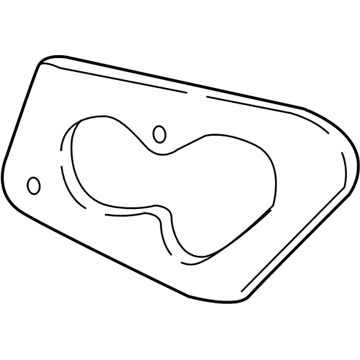 Hyundai 92460-J0000 Pad-Rear Combination Lamp,RH 92460-J0000 Hyundai Pad-Rear Combination Lamp,RH Illustration 1 of 1