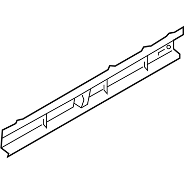 65170-J3000 Hyundai Side Sill Inner Panel Assembly Left Hand Illustration 1 of 1