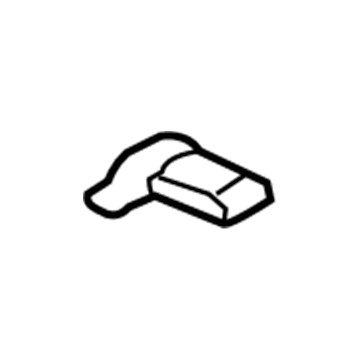 Hyundai 87228-38000 Piece-Roof Garnish End Front,RH 87228-38000 Hyundai Piece-Roof Garnish End Front,RH Illustration 1 of 1