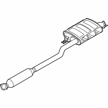 2024 Hyundai Santa Fe Muffler - 28650-P6100