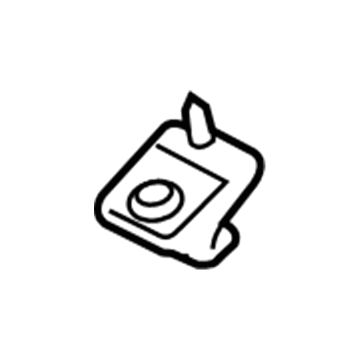 Hyundai 85235-3X000-YDA Sunvisor Retainer 85235-3X000-YDA Hyundai Sunvisor Retainer Illustration 1 of 1