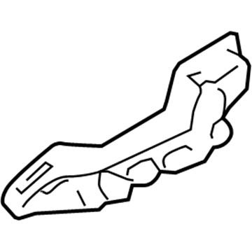 Hyundai 83665-3S000 Base Assembly-Rear Door Outside Handle,RH 83665-3S000 Hyundai Base Assembly-Rear Door Outside Handle,RH Illustration 1 of 1