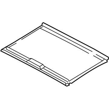 Hyundai 81666-3L000-J9 Sunroof Sunshade Assembly 81666-3L000-J9 Hyundai Sunroof Sunshade Assembly Illustration 1 of 1