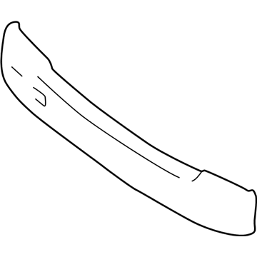 Hyundai 86620-25050 Rear Bumper Energy Absorber 86620-25050 Hyundai Rear Bumper Energy Absorber Illustration 1 of 1
