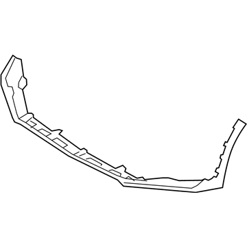 86512-S2000 Hyundai Front Bumper Cover Lower Illustration 1 of 1