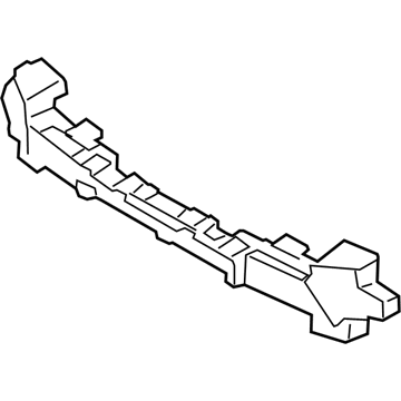 86521-S2000 Hyundai Front Bumper Energy Absorber Illustration 1 of 1