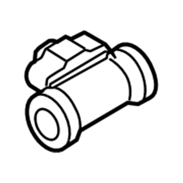 Hyundai 58330-1G000 Cylinder Assembly-Wheel 58330-1G000 Hyundai Cylinder Assembly-Wheel Illustration 1 of 1