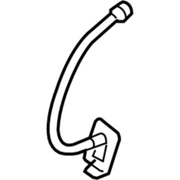 Hyundai 58737-1G000 Rear Wheel Hose Left Hand 58737-1G000 Hyundai Rear Wheel Hose Left Hand Illustration 1 of 1