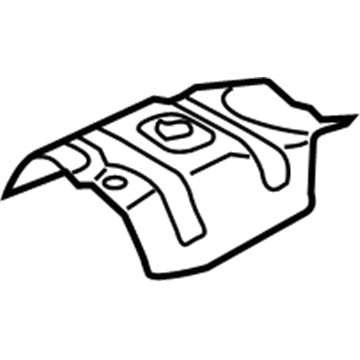 Hyundai 28797-3S200 Protector-Heat Center 28797-3S200 Hyundai Protector-Heat Center Illustration 1 of 1