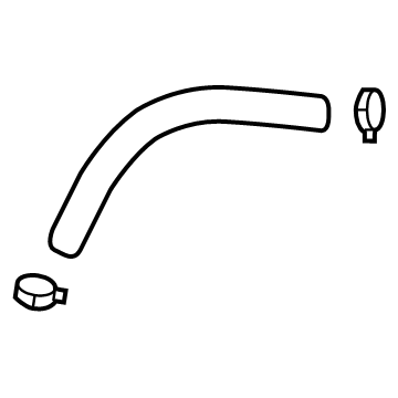 25420-F2600 Hyundai Hose Assembly-Automatic Transmission Oil Cooling Illustration 1 of 1