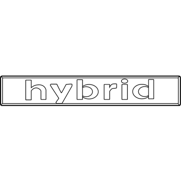 2024 Hyundai Sonata Hybrid Emblem - 86314-L5500