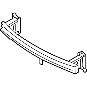64900-R5000 Hyundai Front Bumper Beam Complete Illustration 1 of 1