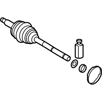 Hyundai 49525-K9100 Joint & Shaft Kit-Front Axle W 49525-K9100 Hyundai Joint & Shaft Kit-Front Axle W Illustration 1 of 1