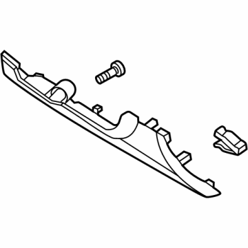 Hyundai 84760-PI000-NNB Crash Main Center Panel 84760-PI000-NNB Hyundai Crash Main Center Panel Illustration 1 of 1