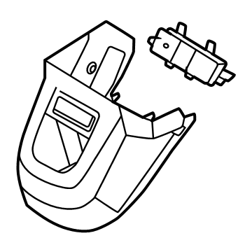 Hyundai 847T0-PI000-NNB TRAY ASSY-C/PAD LWR 847T0-PI000-NNB Hyundai TRAY ASSY-C/PAD LWR Illustration 1 of 1